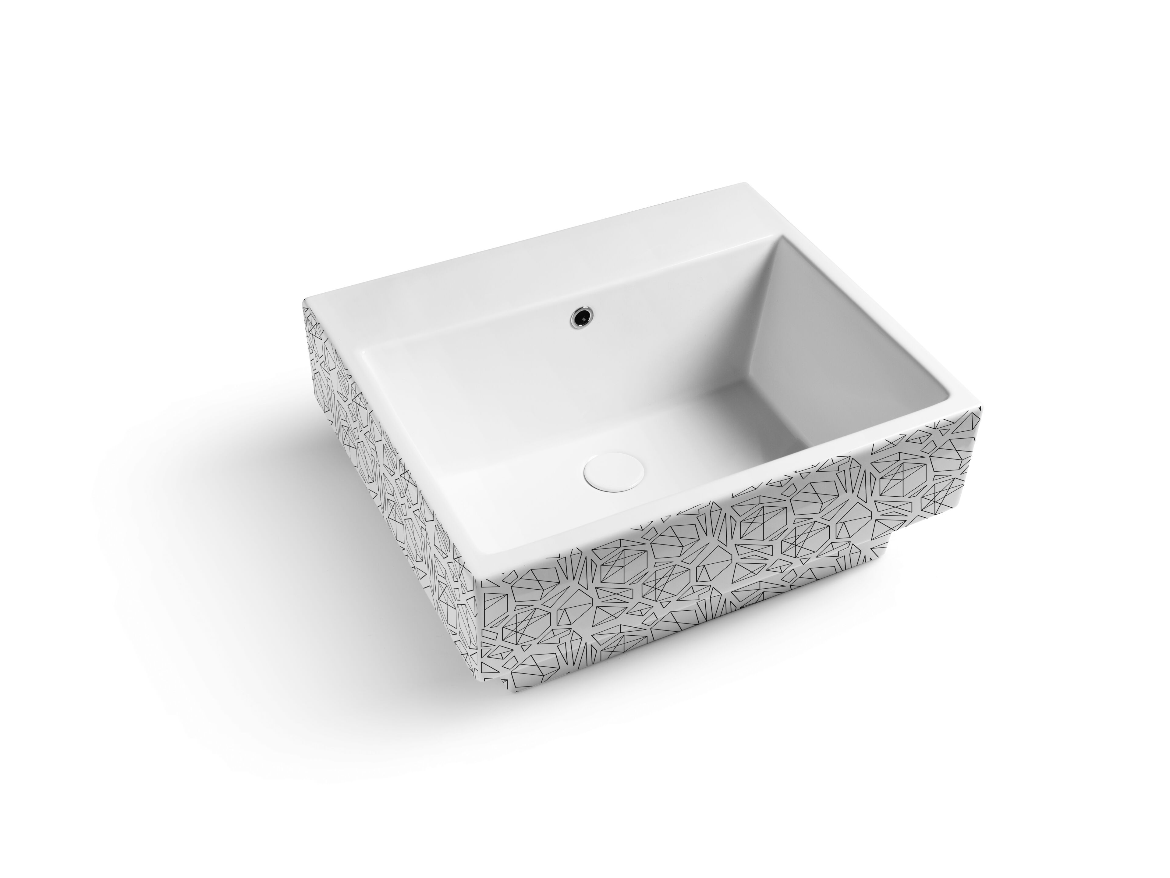 Керамическая раковина с переливом COLAVENE Volant ARCH-00078851 - Вид №24