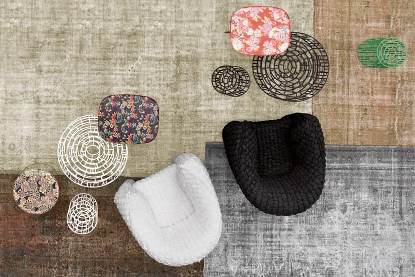 Moroso Кресло из ткани со съемным чехлом с подлокотниками sun-id-1459125 - Вид №11