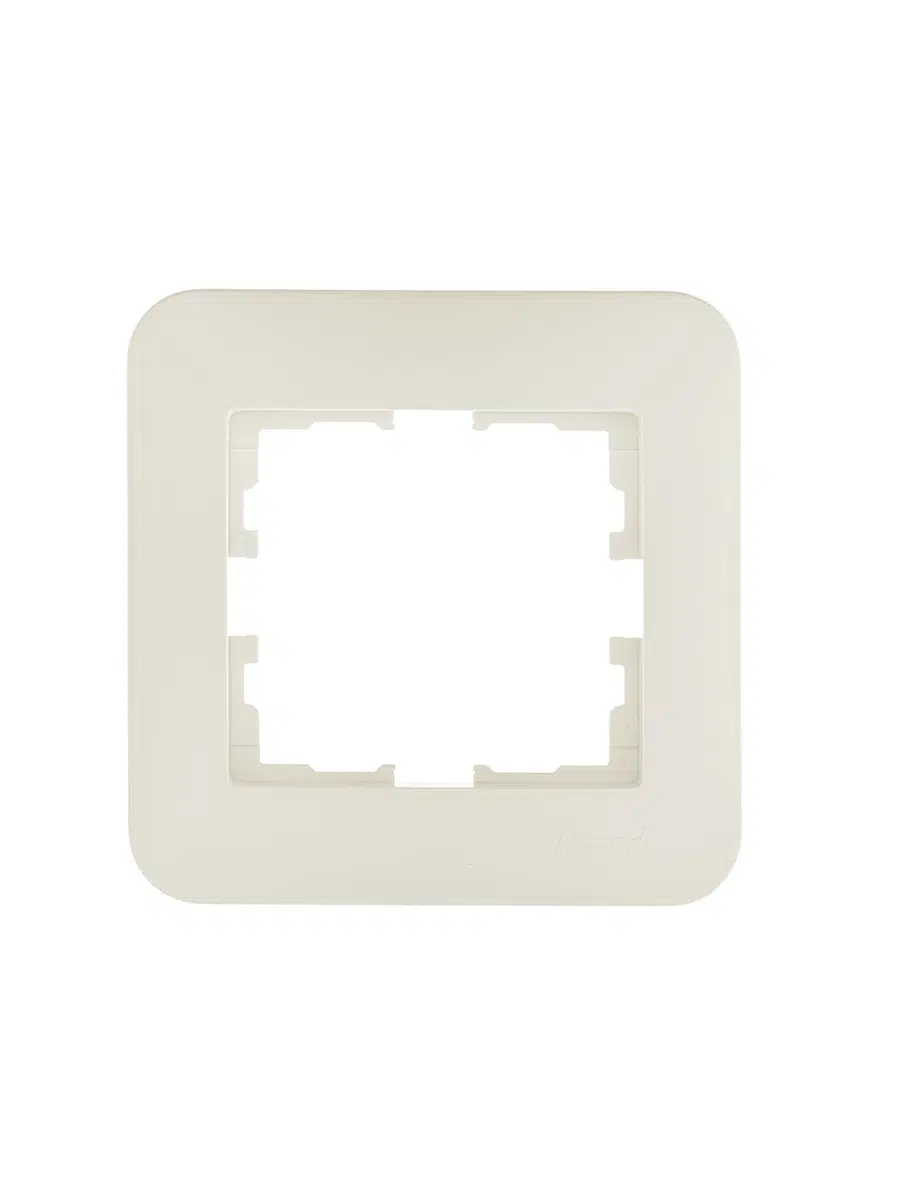 ASTI Рамка 1-ая горизонтальная б/вст жемчужно-белый перламутр LEZARD 7081-3000-146 - Вид №1