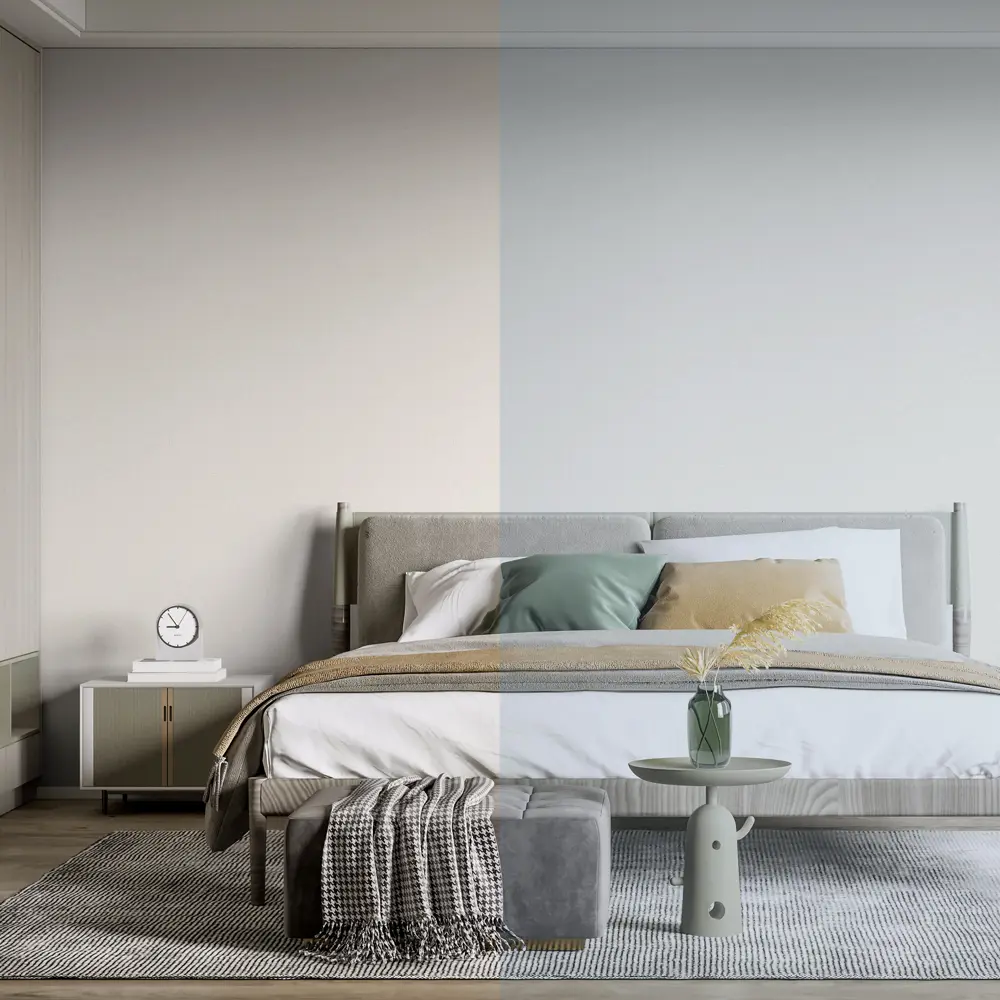 Обои флизелиновые Wallsecret Eco бежевые 1.06 м 8854-01 STLM-2007574 - Вид №3