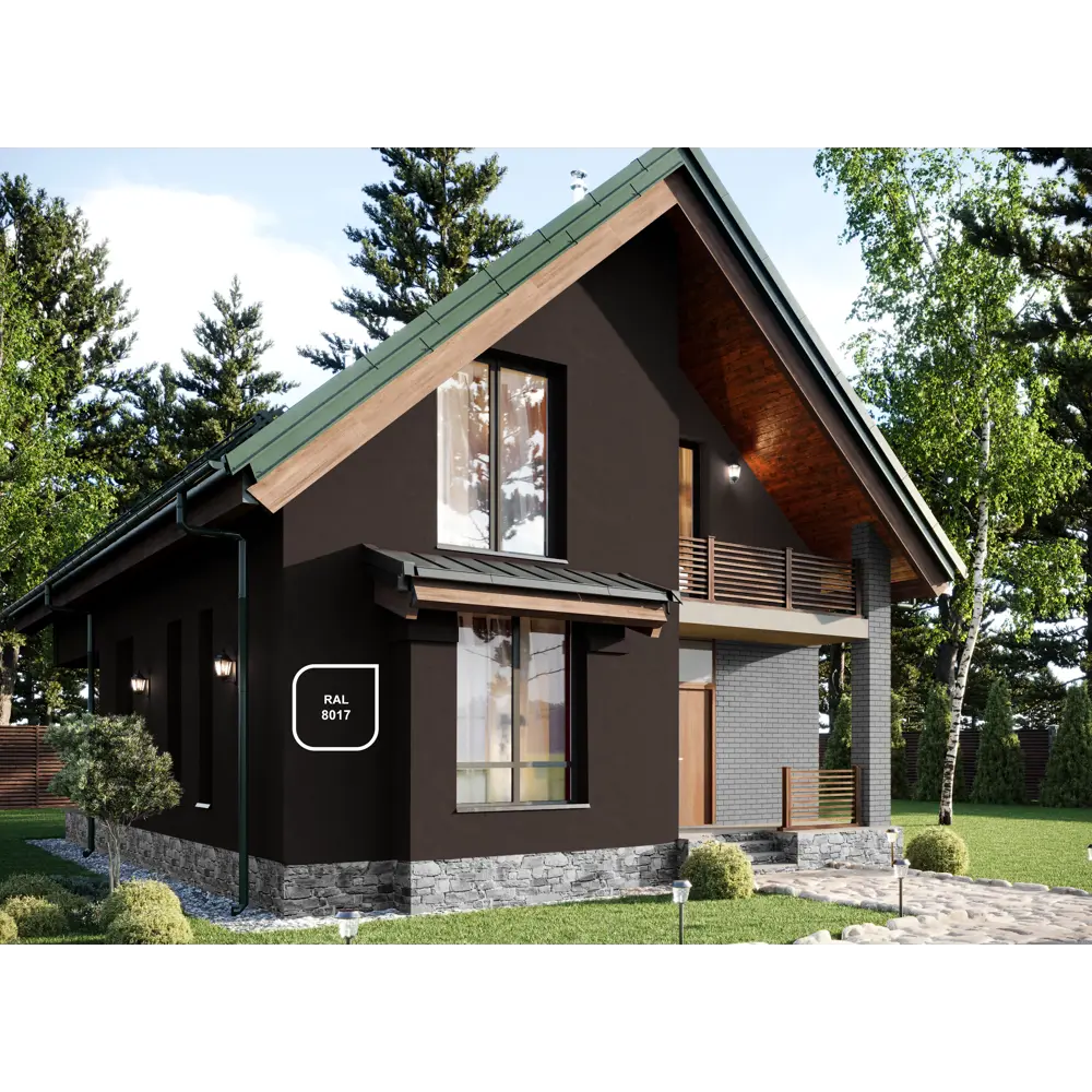 LINNIMAX Silikon Super Fassade - фасадная силиконовая краска для профессиональной колеровки 89349605 STLM-0855541 - Вид №8