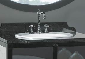 Gentry Home Пьедестал для раковины 640 мм с канавками Belgravia Рифленый белый GH103003  - Вид №1