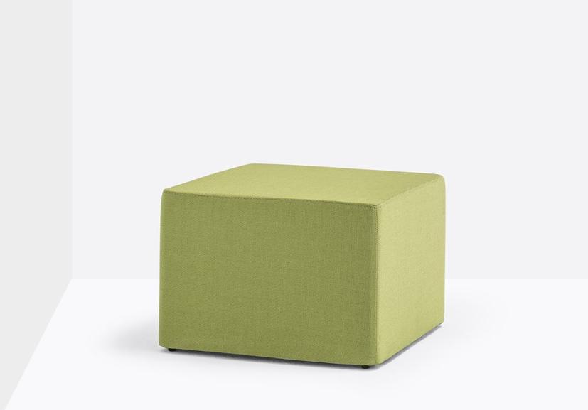Pedrali Квадратный пуф из ткани Wow sun-id-1470152 - Вид №1