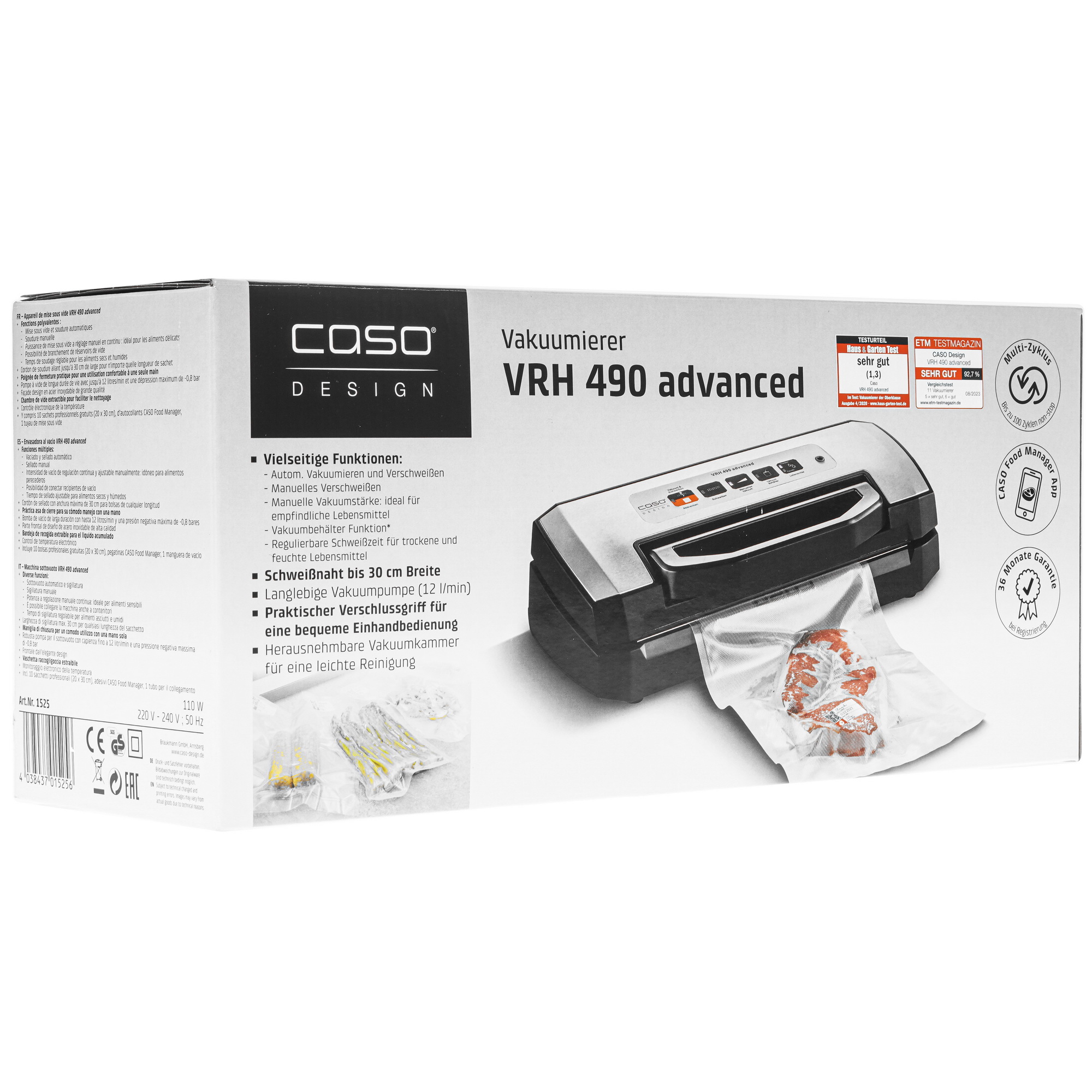 8195398 Вакуумный упаковщик CASO VRH 490 STDN-0094760 - Вид №8