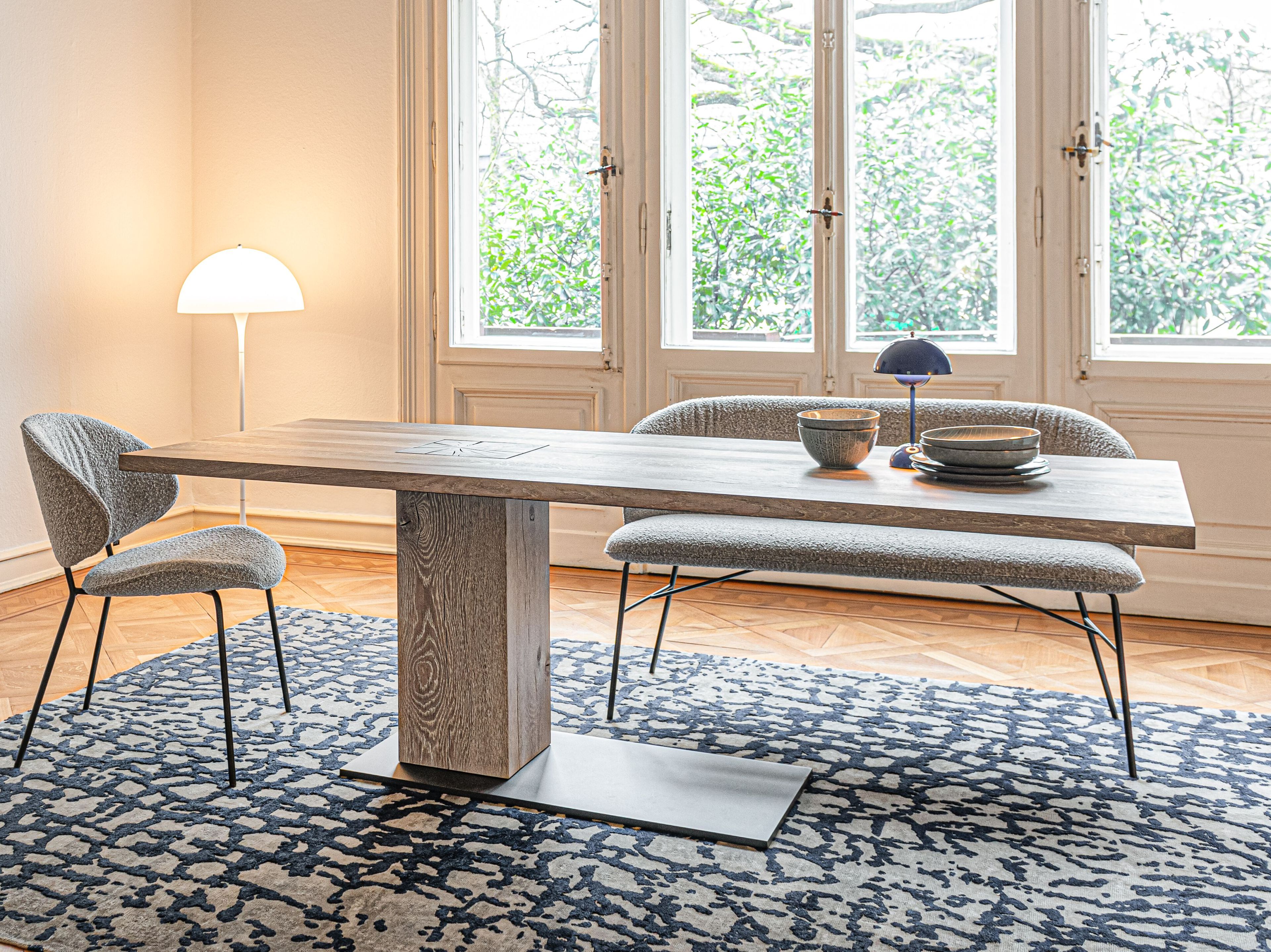 Мягкий стул из ткани KFF Alvaro ARCH-00098831 - Вид №22