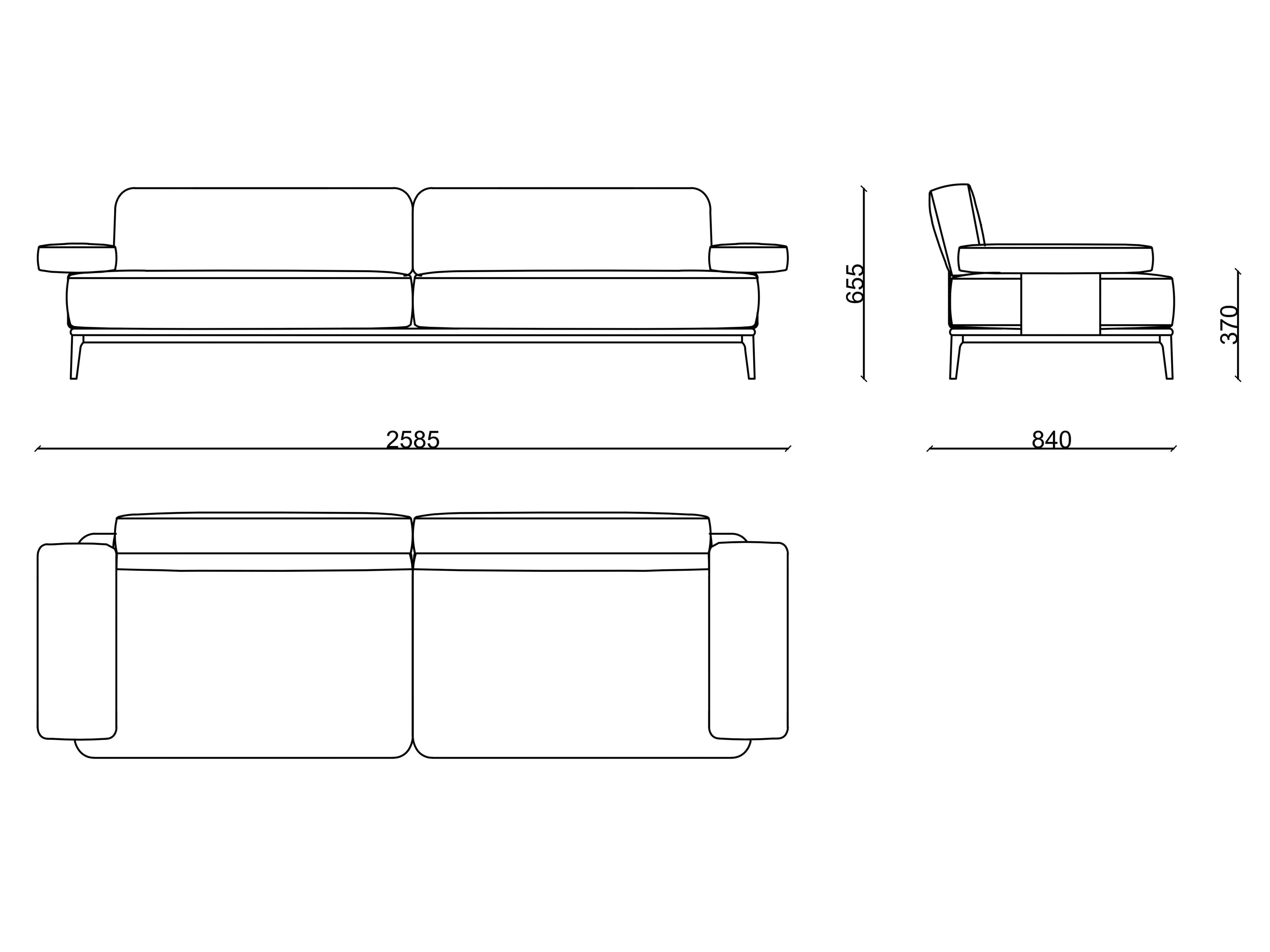 Ткань диван RIVATELIER JAZZ ARCH-00109198 - Вид №11