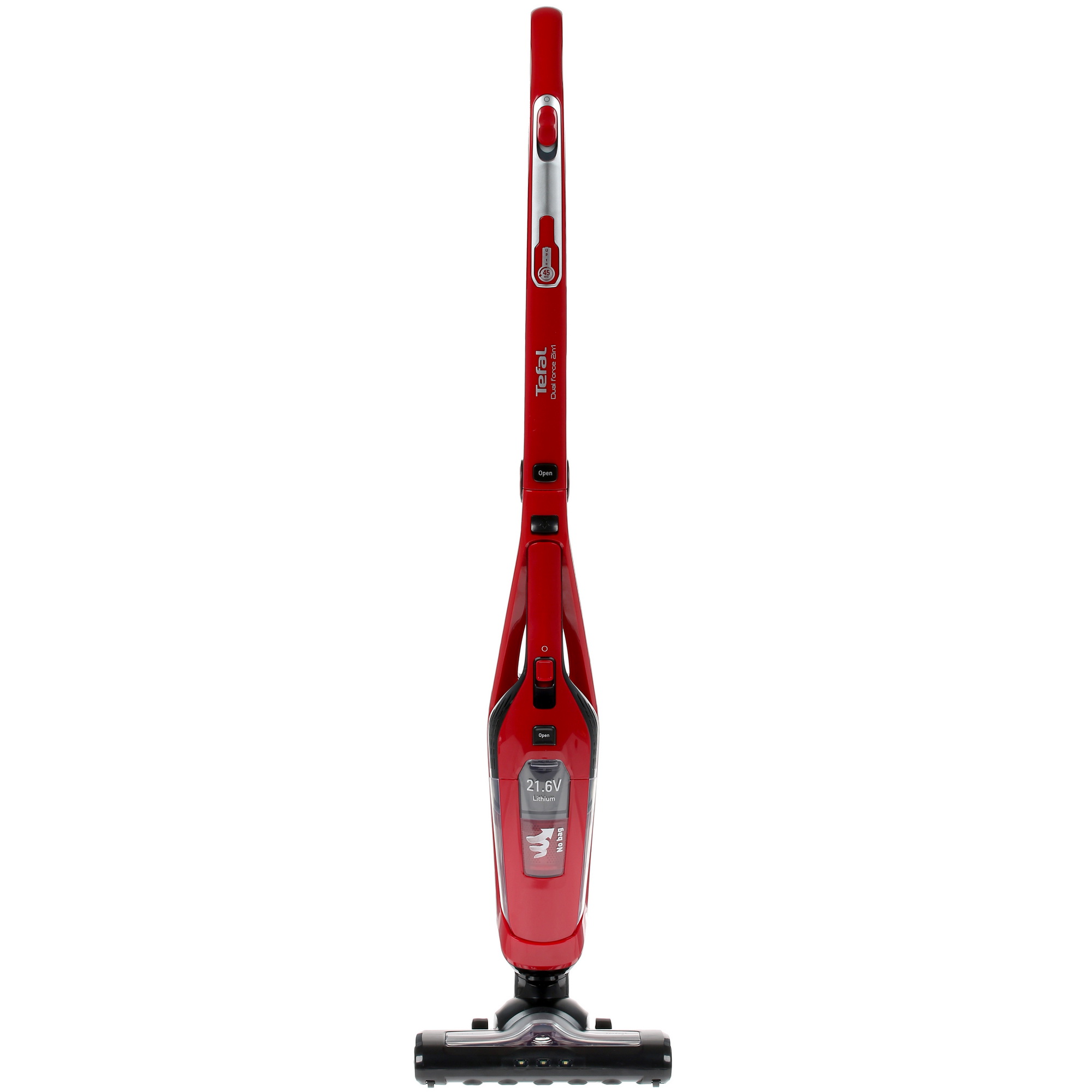 1653623 Пылесос вертикальный   Tefal Cordless Handstick Dual Force TY6753WO  красный STDN-0040547 - Вид №1