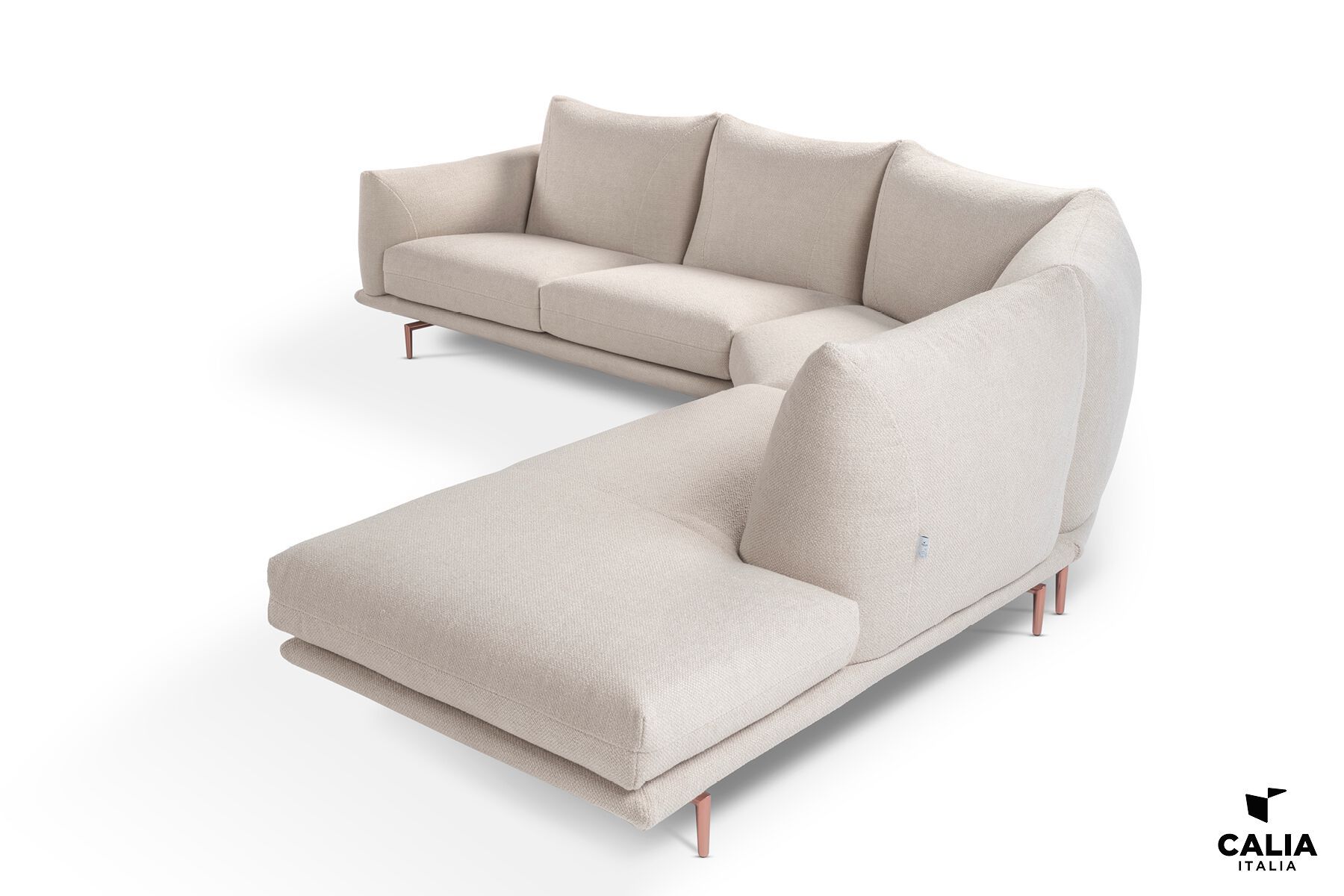 Модульный угловой диван из ткани Calia Italia Superior ARCH-00056221