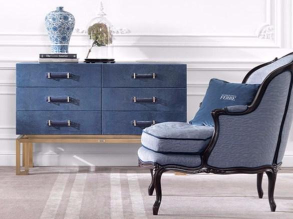 Gianfranco Ferré Home Кожаный комод Trafalgar sun-id-1376448 - Вид №1