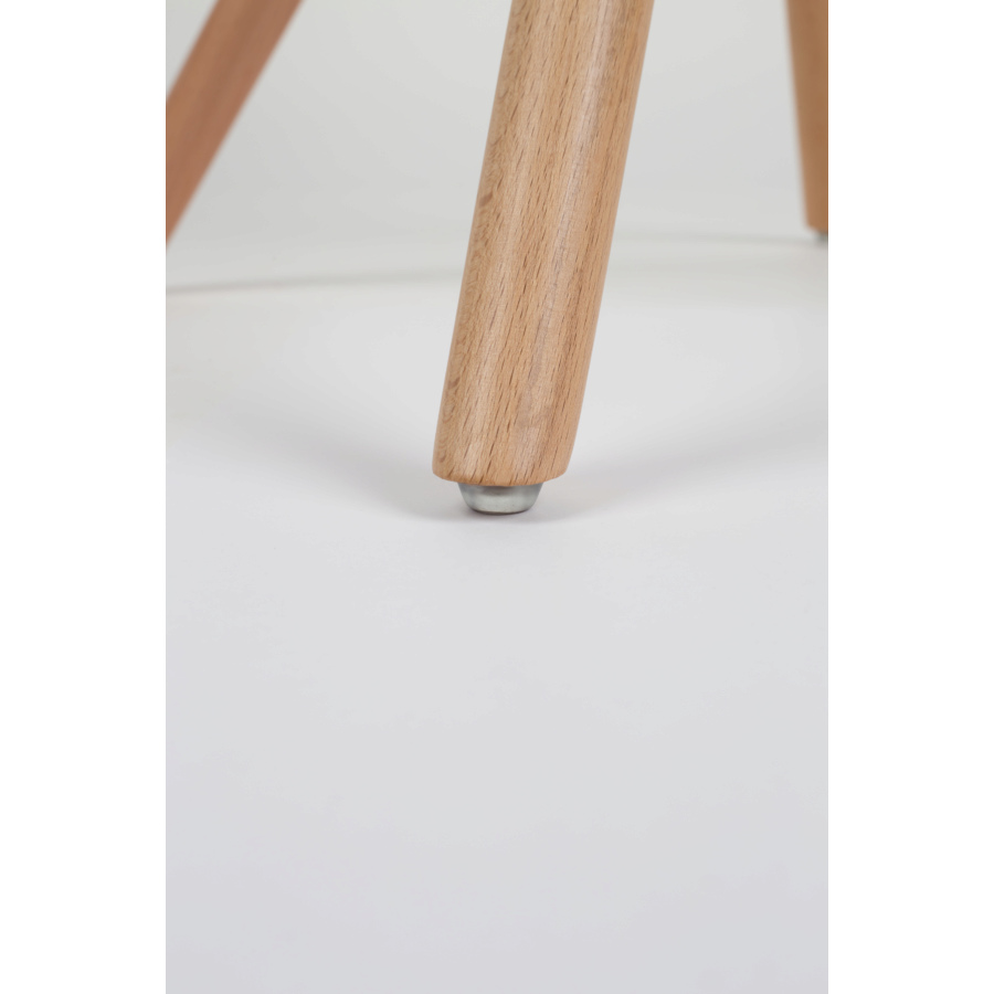 Стул Tryck белый White Label Living 1100278 - Вид №2