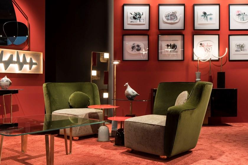 MARIONI Угловое кресло из ткани Baia I0311 - Вид №2