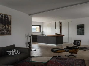 TM Italia Cucine Кухня на заказ в современном стиле с островом без ручек T45