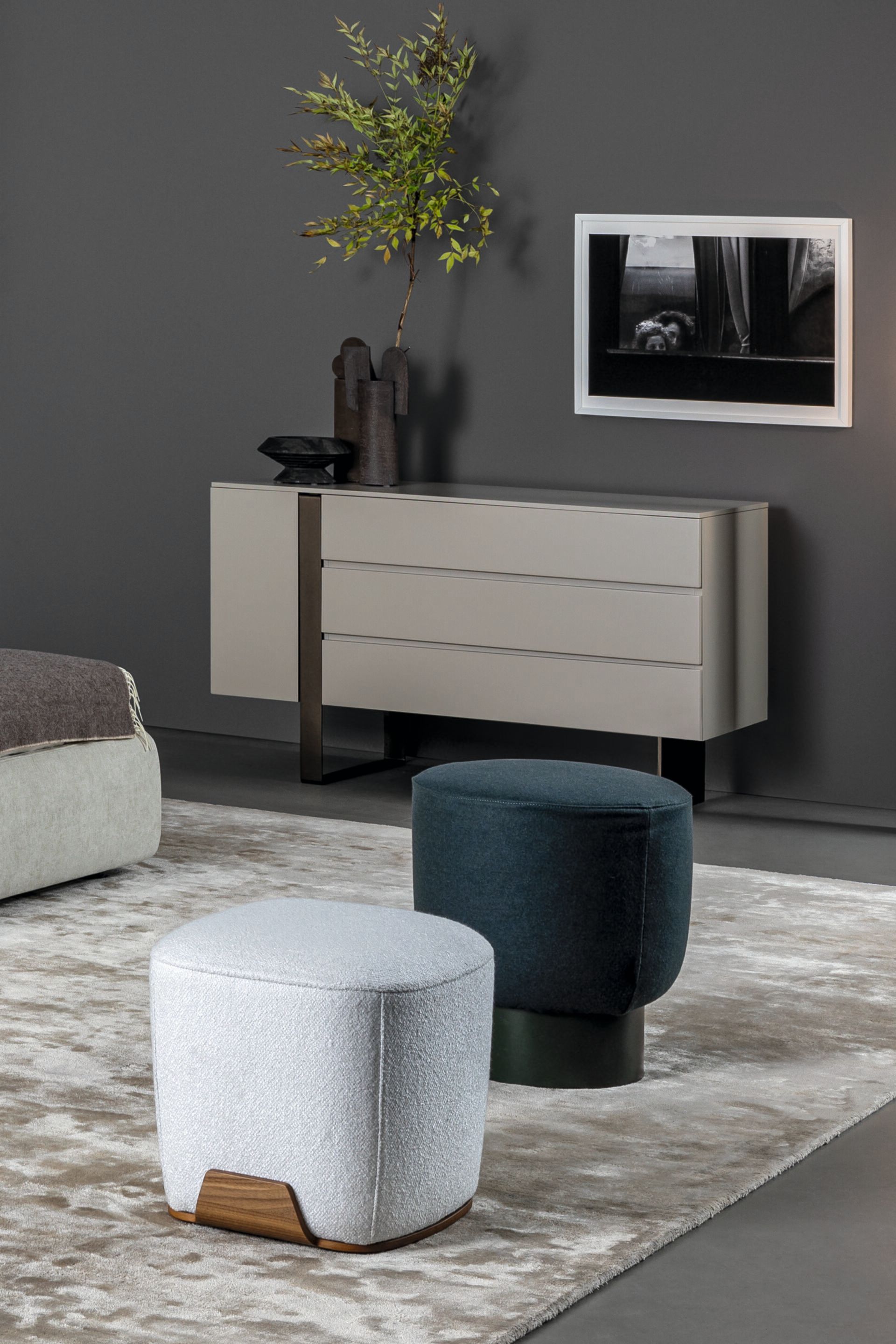 Прямоугольный пуф из ткани BONALDO Olos ARCH-00152881 - Вид №3