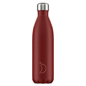 Термос 750 мл красный Matte Red CHILLY'S BOTTLES ДИЗАЙНЕРСКИЕ 00-3948000 Красный