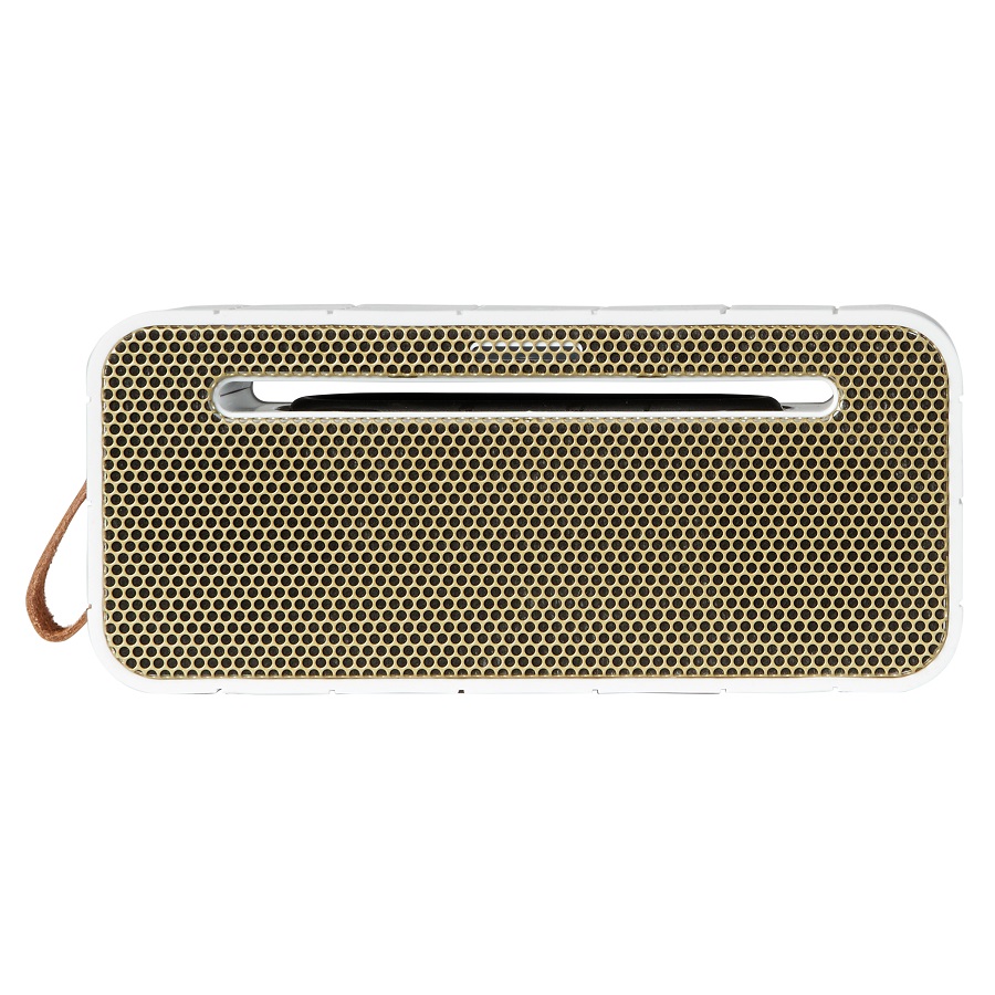 Колонка беспроводная с ремешком aMOVE белая KREAFUNK KFNG61 - Вид №6