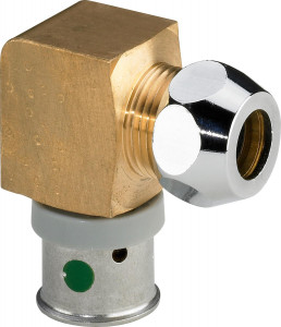 Viega Присоединительный угольник 90° Pexfit Pro 4714.7 (636203)