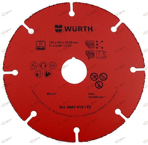 Würth Отрезной диск Dischi da taglio sun-id-1365769