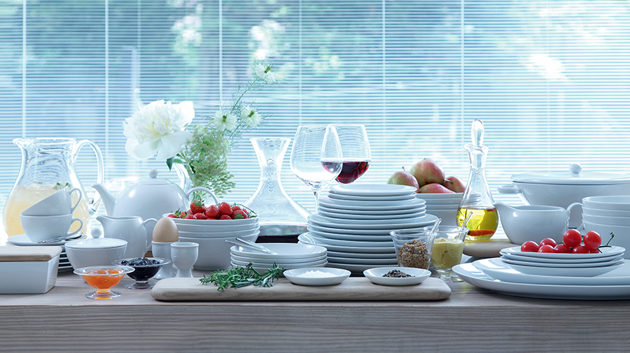 P019-13-997 Набор из 4 округлых чашек с блюдцем dine 350 мл LSA International  - Вид №2