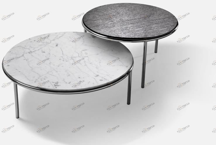 La Cividina Низкий круглый журнальный столик Up sun-id-1387029