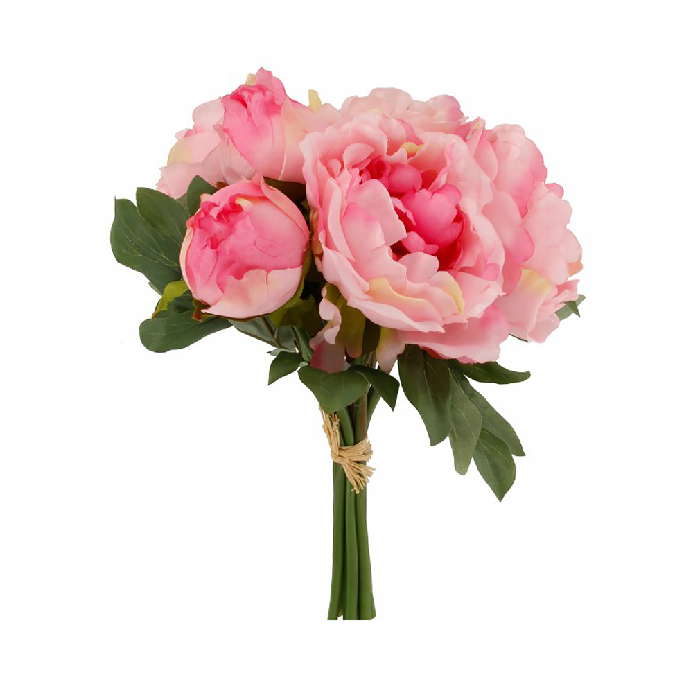 08160 Искусственное растение Букет пионов 37 см ткань полиэстер KEP KEP 