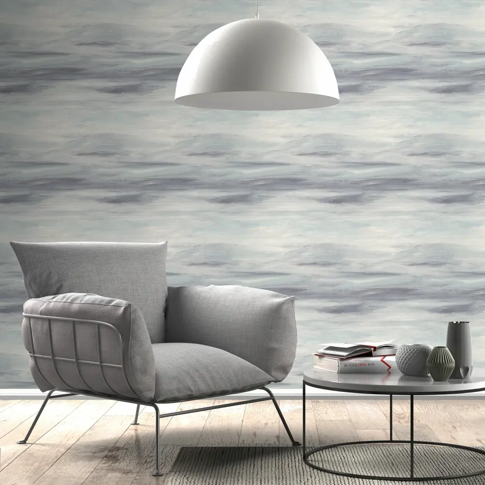 Обои флизелиновые Rasch poetry синие 1.06 м 960525 STLM-2140417 - Вид №4