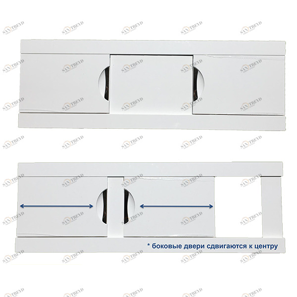 Экран Ника 1500 белый Купе 15617 Santreyd 19251