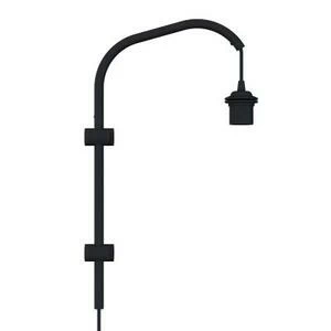 4151 Основание для бра willow mini wall hanger black h 50 cm UMAGE