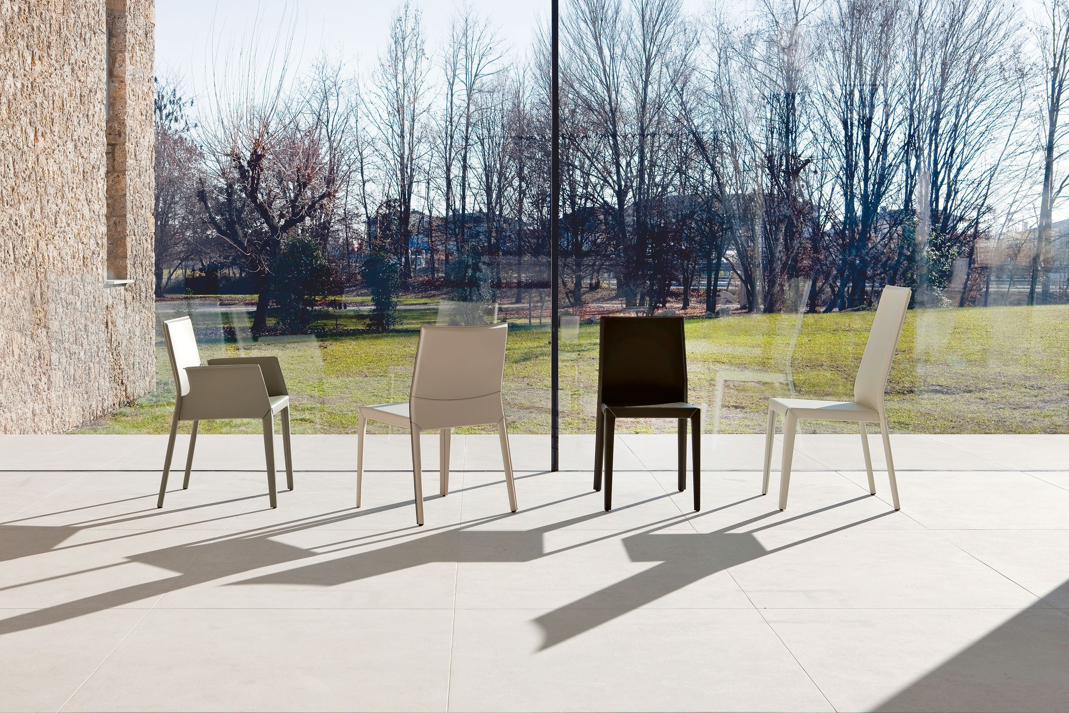 Кожаный стул Cattelan italia MARGOT ARCH-00093784 - Вид №8