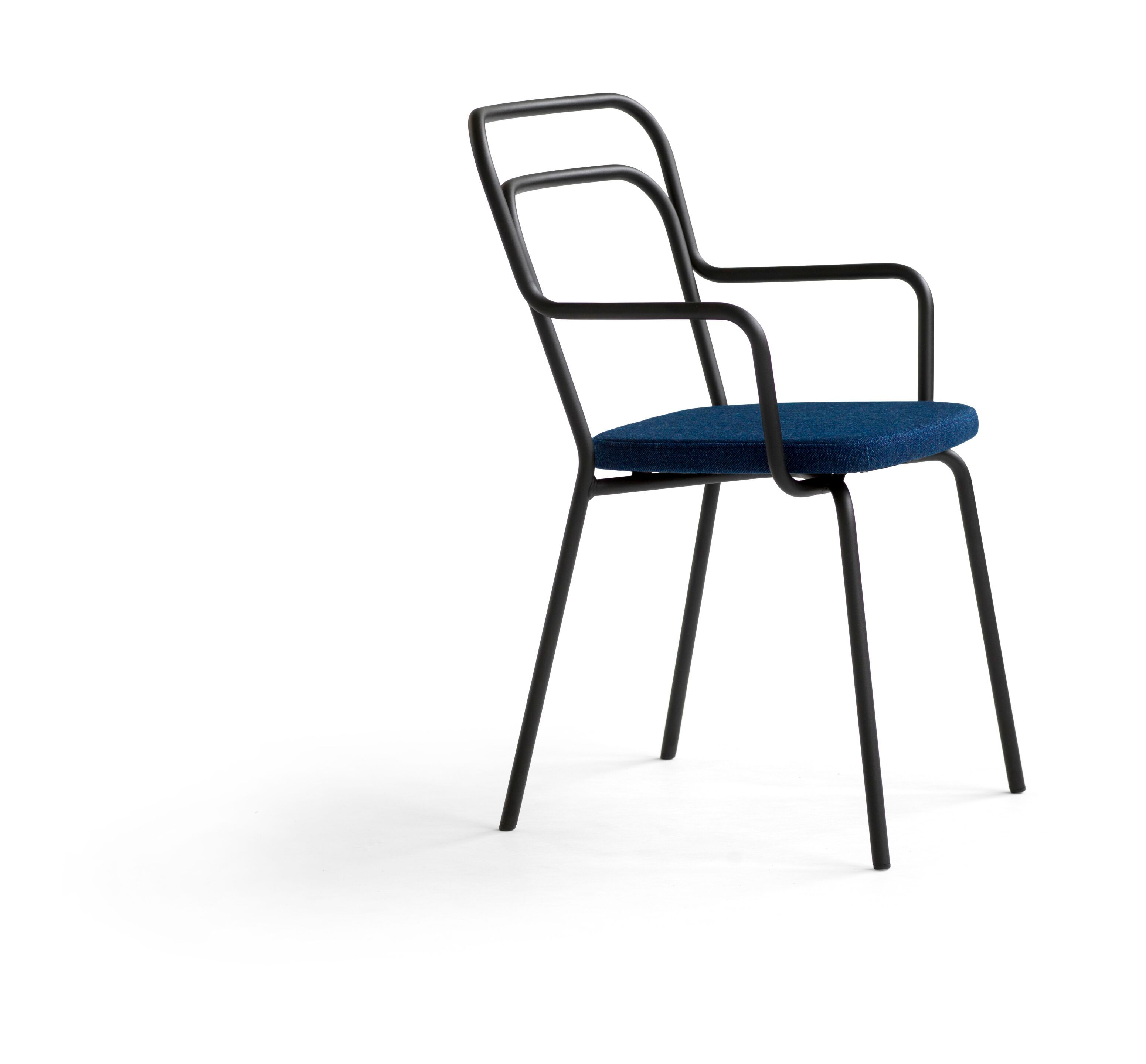 Стальной стул Bla Station Kaffe ARCH-00008247 - Вид №1