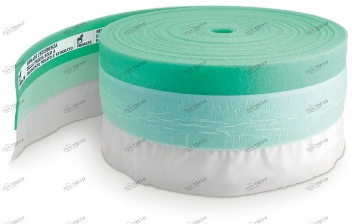 Primate Клейкая полоса по периметру для плавающих стяжек Acustica - accessori Pac0037