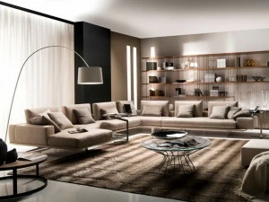 Former In Italia Модульный угловой диван из ткани Mastroianni