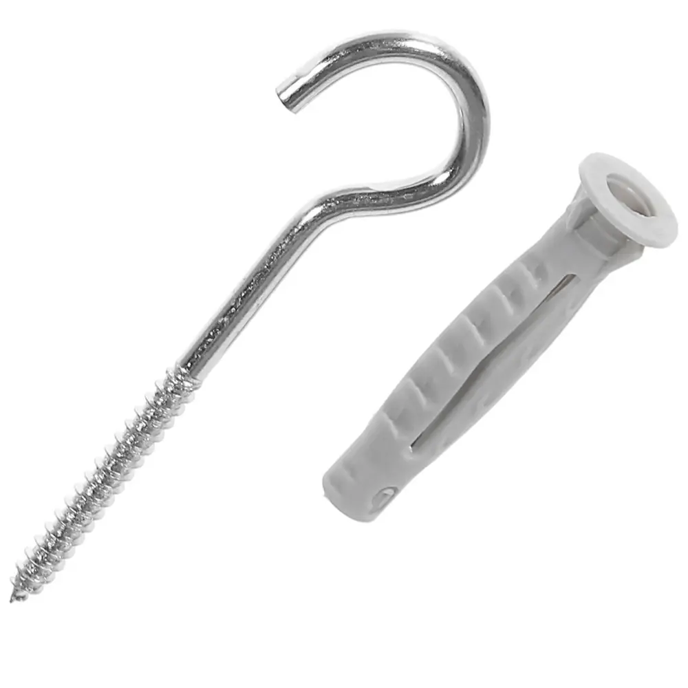 Дюбель-шуруп Standers 8x50 мм полукольцо нейлон STLM-2073004