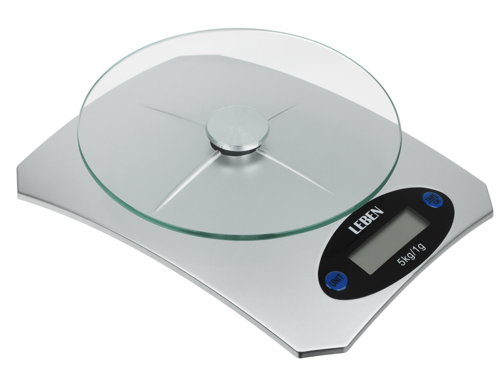 9237202 Кухонные весы LEBEN 268-059 серебристый STDN-0007335 - Вид №5