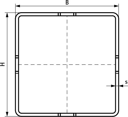 65019822 Maxx Heavy Rail Profile for heavy duty pipework and industrial installation walraven  - Вид №1