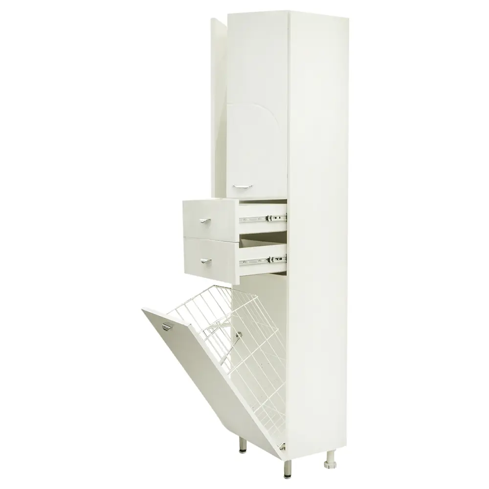 Пенал «Кос» 45 см цвет белый Santreyd STLM-2106843 - Вид №1