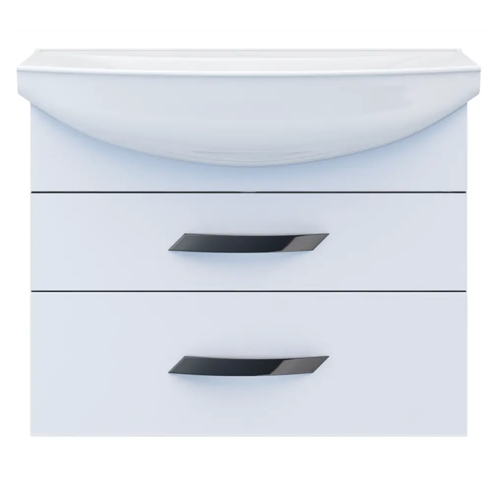 Тумба под раковину Vigo Moss подвесная 75 см, цвет белый STLM-2071506 - Вид №1