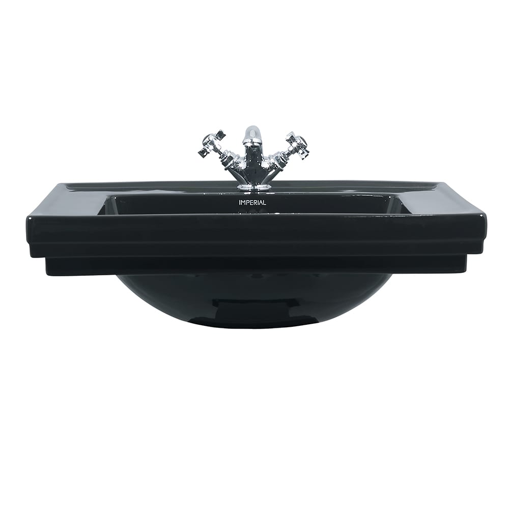 IMSR131 Большой умывальник Astoria Deco - 640 мм Black Sapphire Imperial  - Вид №5