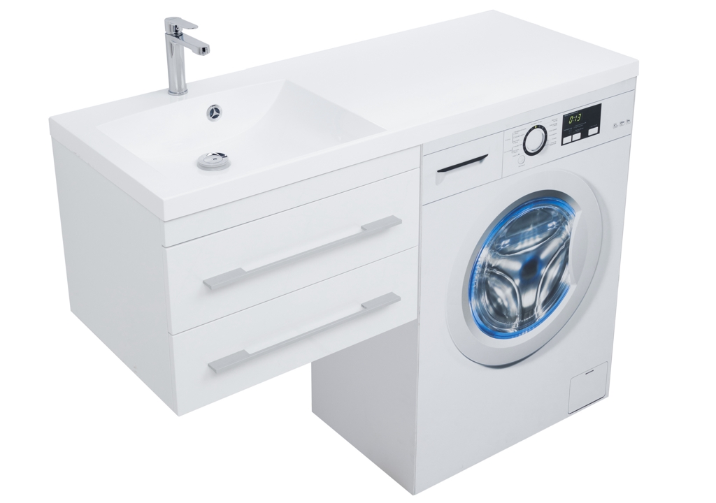 Тумба с раковиной Aquanet Нота 120 L белый 0017148300239565 - Вид №12