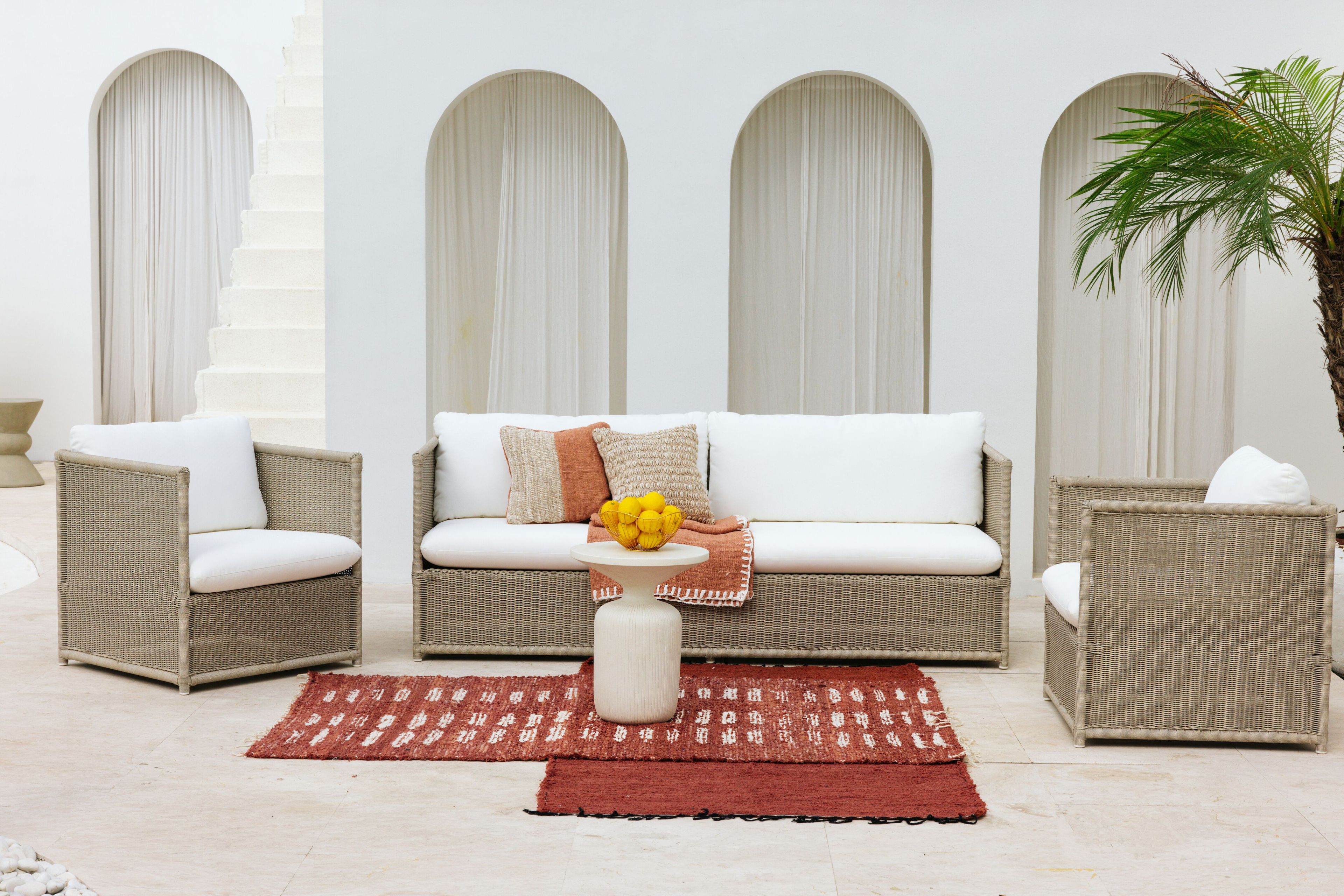 Ткань сад диван cbdesign Iris ARCH-00084558 - Вид №8