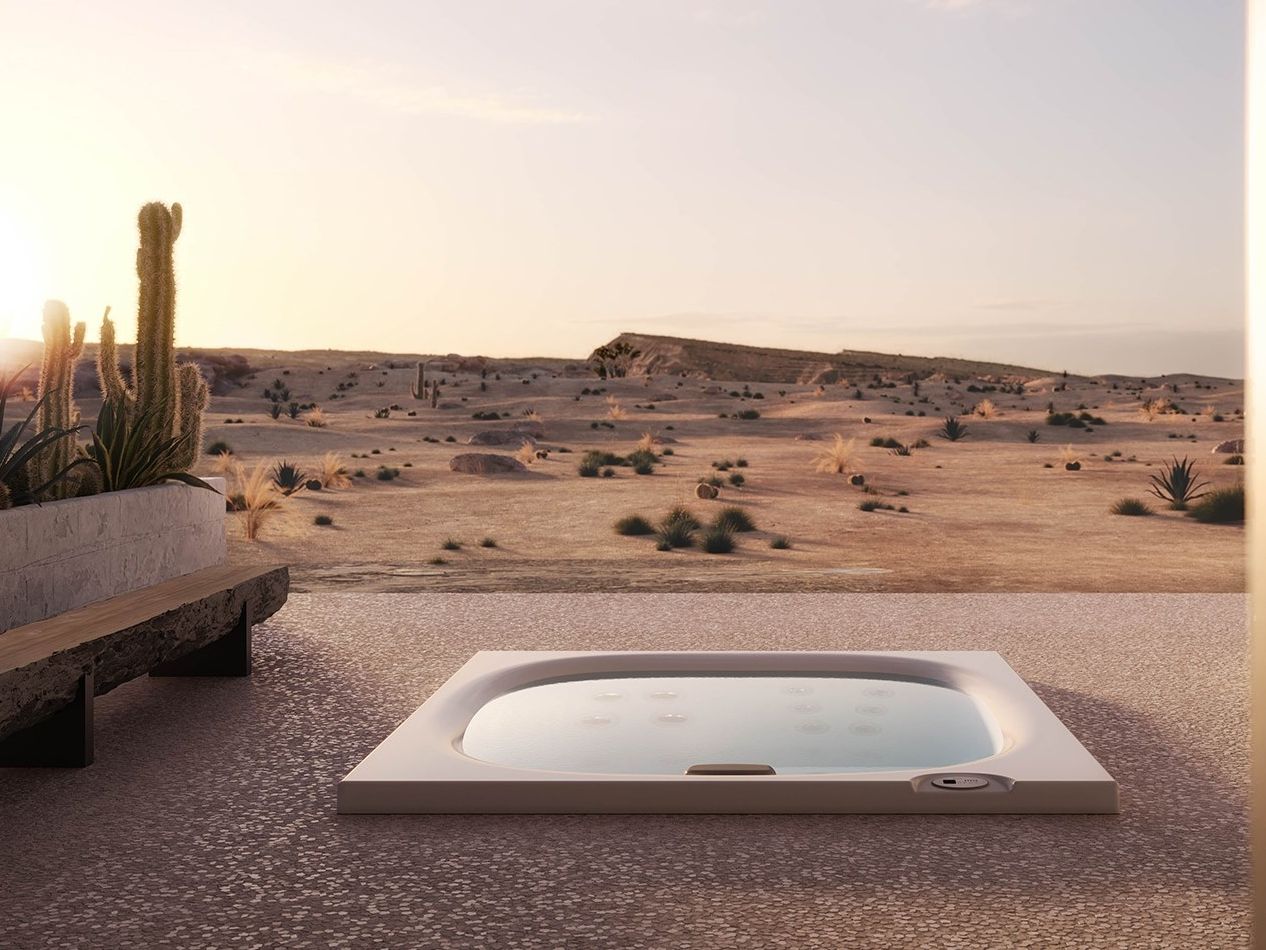 Встраиваемый мини-бассейн с гидромассажем на 2 места Jacuzzi® дизайн ARCH-00075132