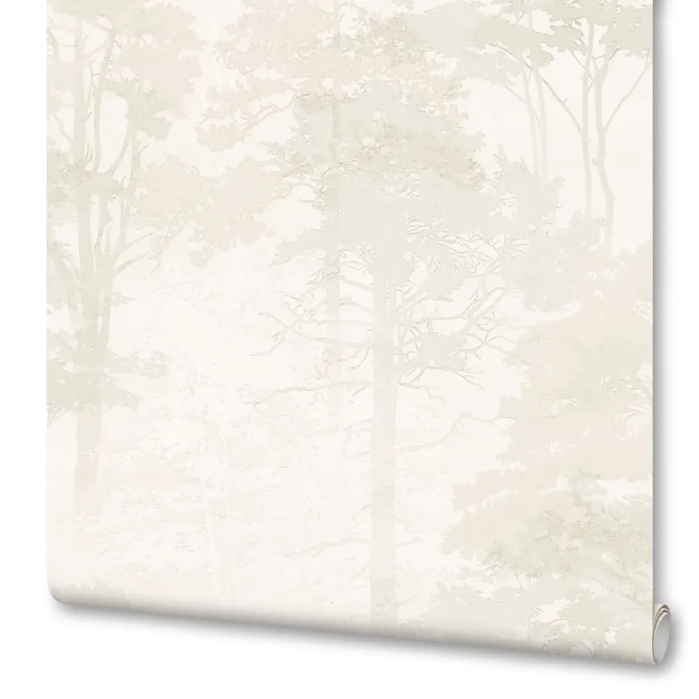 Обои флизелиновые Артекс Форест бежевые 1.06 м с рисунком дерева 89409516 STLM-1571842