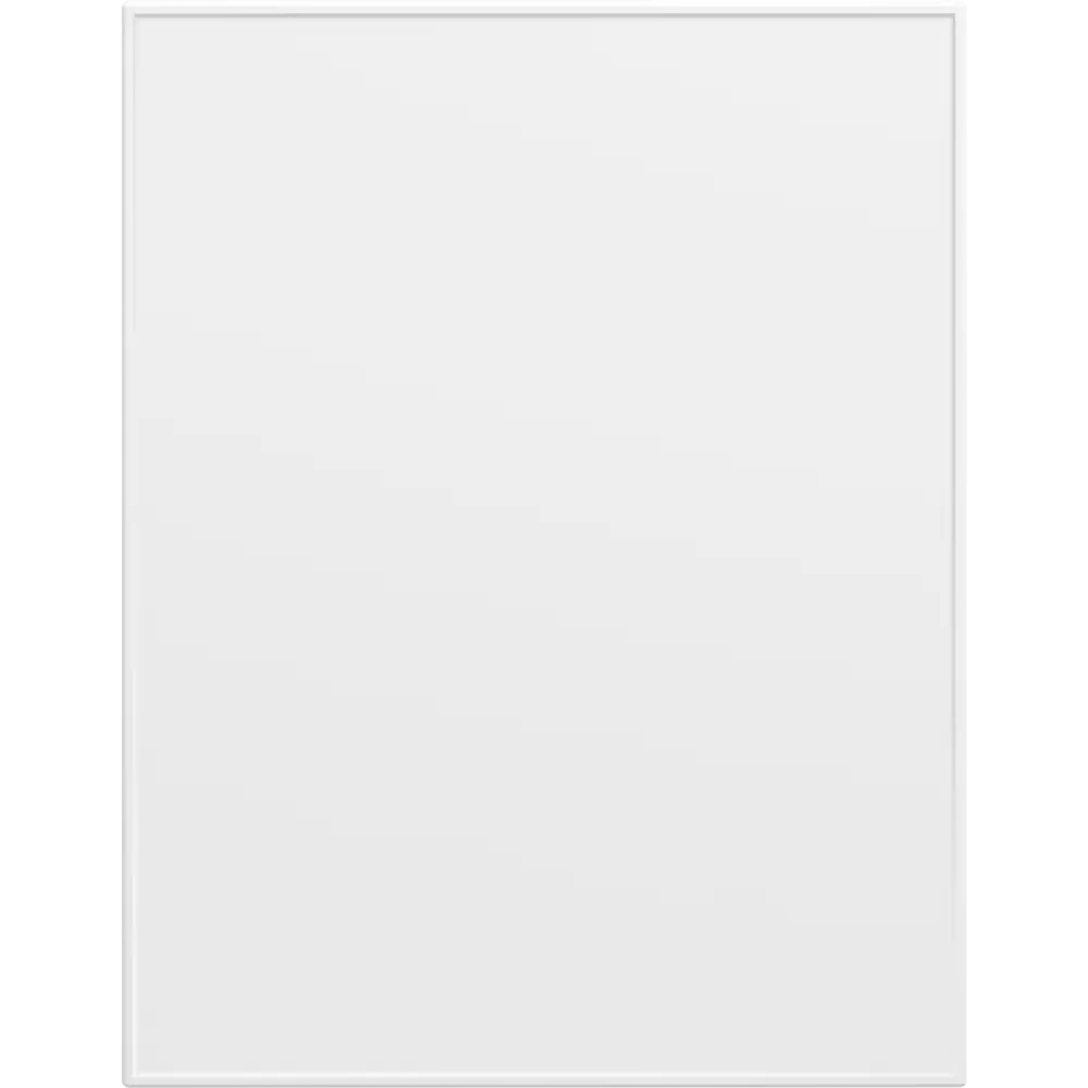 Фасад кухонного шкафа Инта 59.7x76.5 см KONSENSA ЛДСП цвет белый Инта белая STLM-2100486 - Вид №3