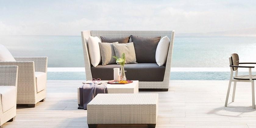 Gervasoni Садовый диван 2-х местный с высокой спинкой Gervasoni outdoor sun-id-1388555 - Вид №7