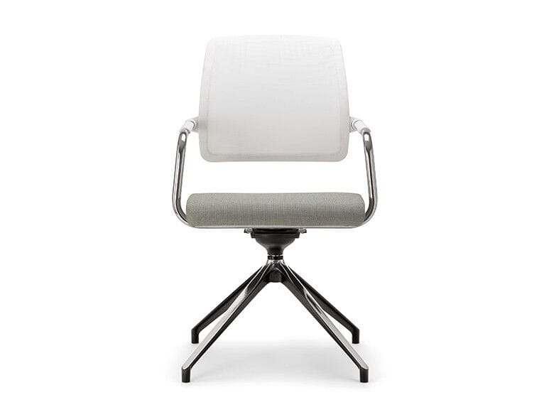 Поворотный стул с подлокотниками Nahu KOs White Air ARCH-00039678