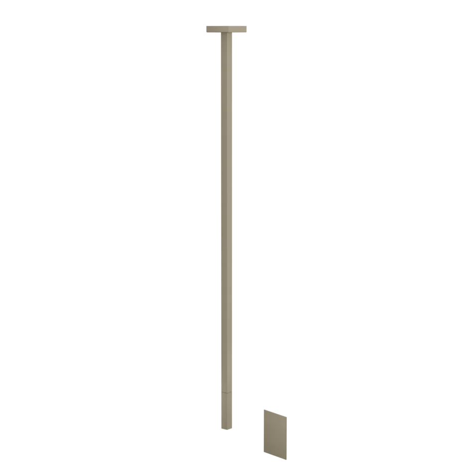 Электронный миксер 20026 149 Gessi Rettangolo МАТОВЫЙ НИКЕЛЬ FINOX 20026149