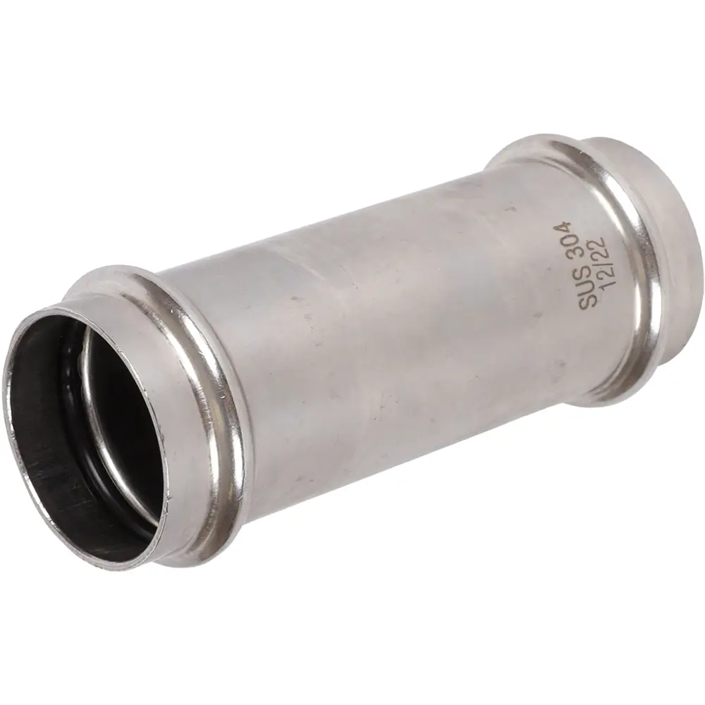 Муфта надвижная Rommer 35 мм ВПр нержавеющая сталь STLM-2122130