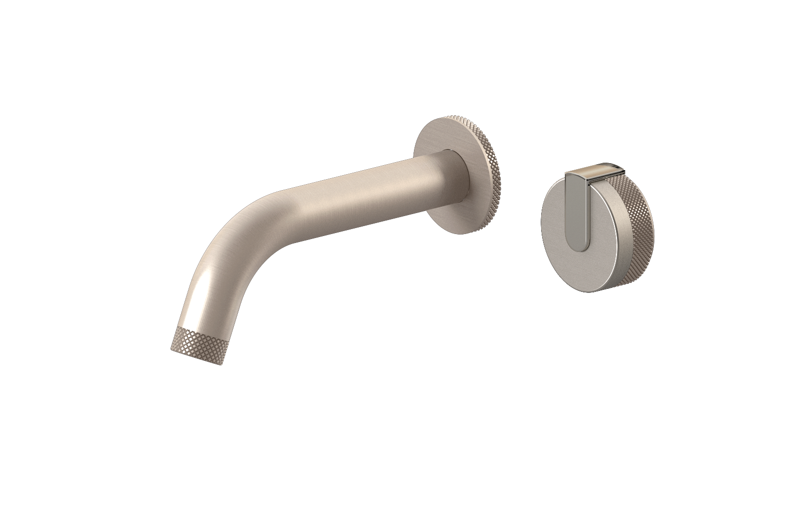 E-11535-R1BNi-L1PN-SN Настенный прогрессивный смеситель скрытого монтажа для раковины GRAFF MOD+