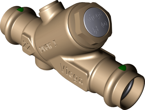 471 040 Модель 2239 Трубопроводные системы  Profipress  Бронзовые запорные вентили Santreyd  - Вид №2