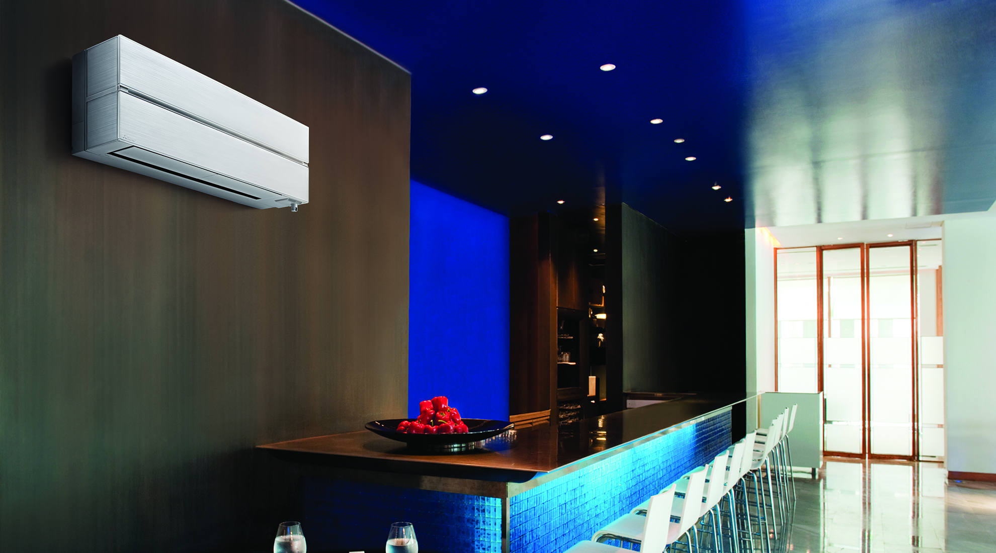 Настенный кондиционер MSZ-LN60VGV Синий MITSUBISHI Electric PREMIUM - Вид №1