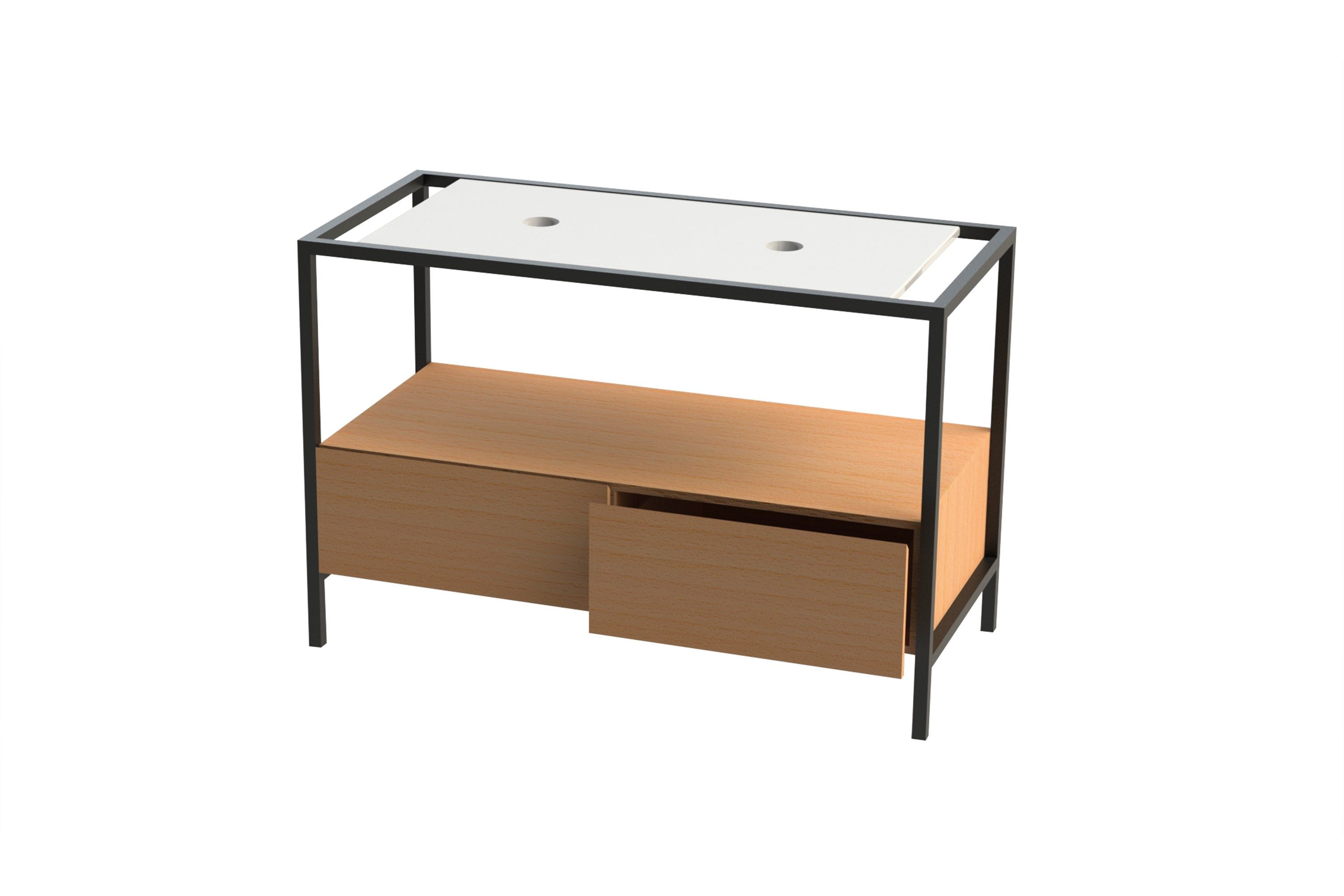 Наземная структура стенд с керамической полкой Azzurra Ceramica Hang &amp ARCH-00134716 - Вид №7